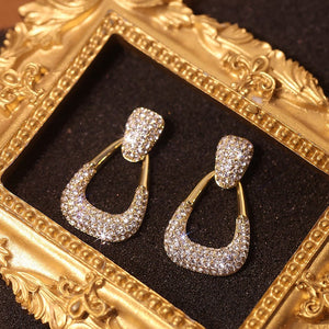 (BUY 1 GET 1 FREE) LIMITED OFFER Color Drop Earring Shiny Cubic Zircon Earring